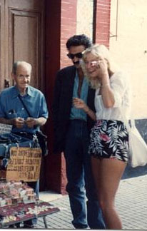 Ain't nothing so depressin' as tryin' to satisfy this woman of mine ( Me and Jackie Tesson in  Cadiz, southern Spain , 1986 )